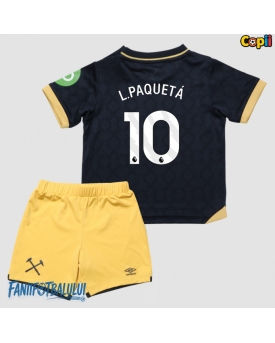 West Ham United Lucas Paqueta #10 Echipament de Fotbal Replică 2025-26 Copii Treilea (+ Șorturi)